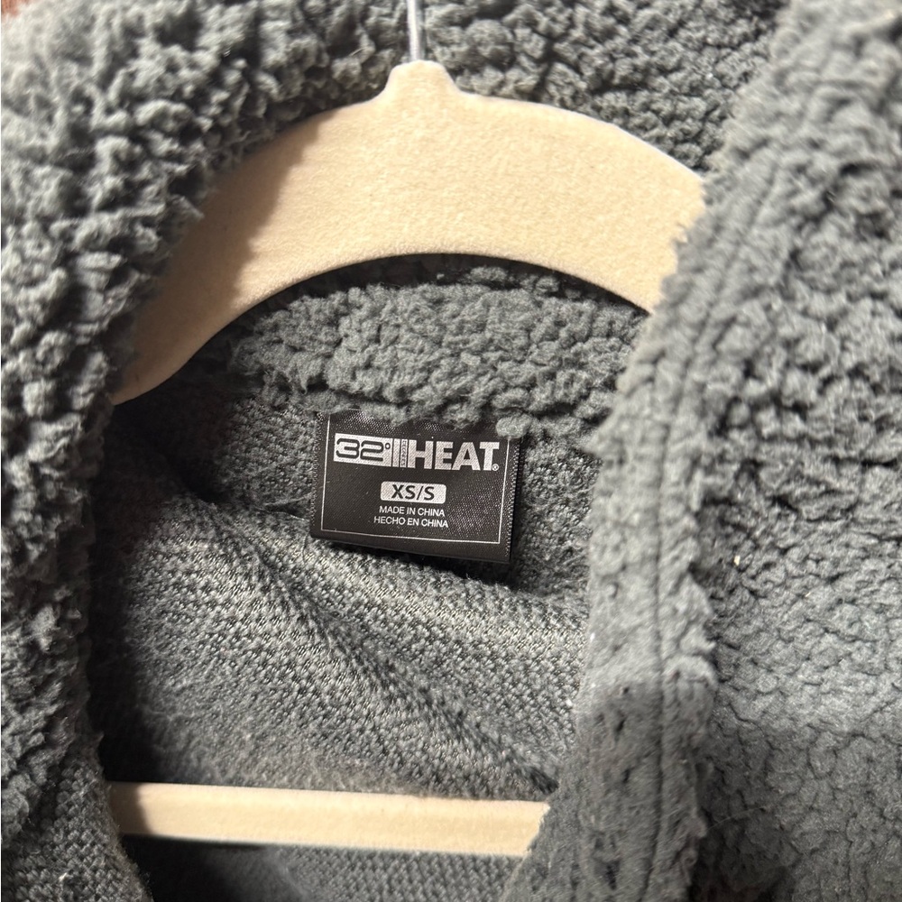 32 Degrees Charcoal Fleece Jacket